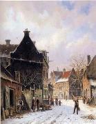 unknow artist European city landscape, street landsacpe, construction, frontstore, building and architecture. 103 oil painting reproduction